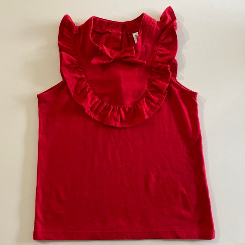 Janie and Jack ruffle Tank top
